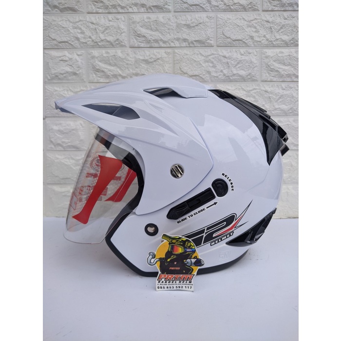 HELM G2 DOUBLE VISOR - Merah