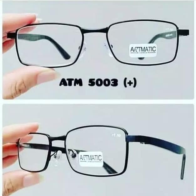 [[COD]] Kaca mata baca plus frame besi pria & wanita SALE Kode 1115