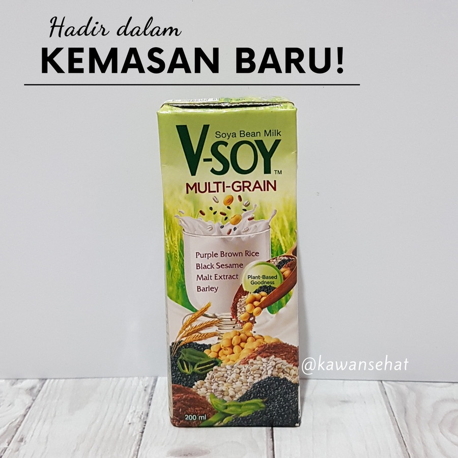 

Vsoy Multigrain | Susu V-Soy 200 ml