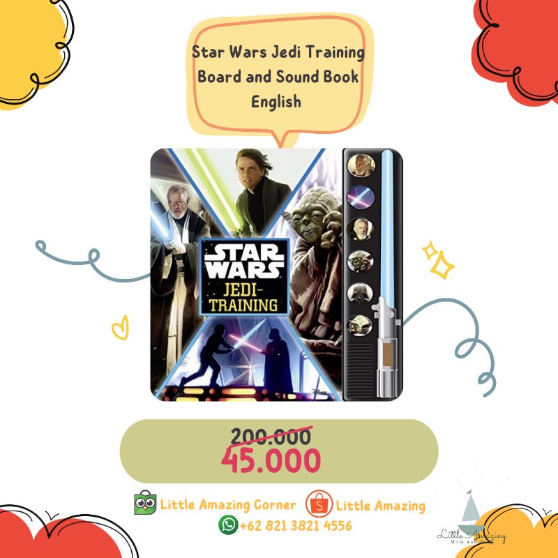 Board and Sound Book Star Wars Jedi Training