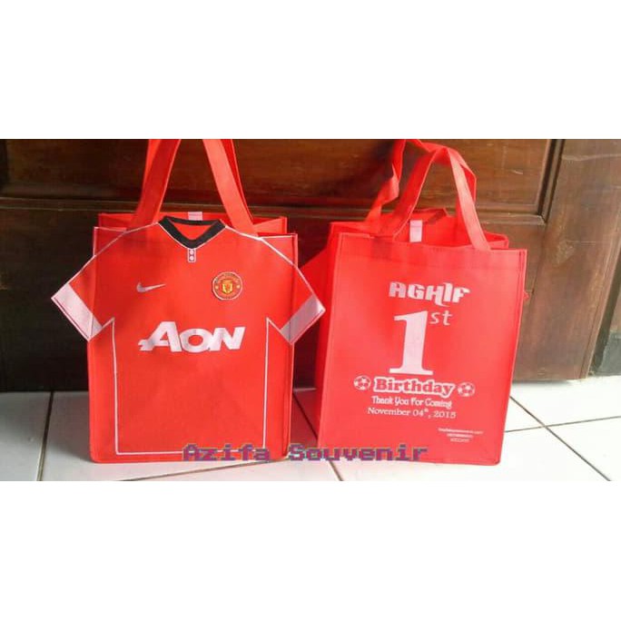 

Goodie Bag Tas Souvenir Ulang Tahun & Ultah Anak Jersey Pake Nama
