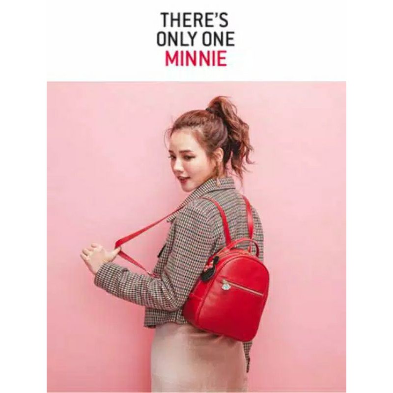 [READY STOCK] Gracegift x Disney Backpack/Ransel Minnie