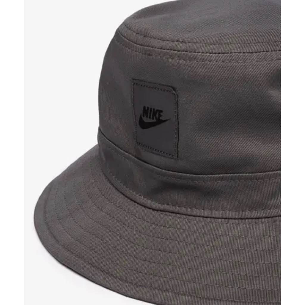 Nike Sportswear Bucket Hat Grey Abu CK5324-068 Topi Original 100%