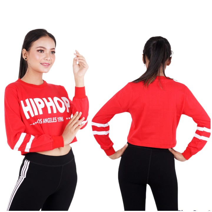 BAJU OLAHRAGA WANITA/ BAJU HIPHOP / CROP / BAJU CROP/ ATASAN CROP/ BAJU DANCE CROP/ BAJU ZUMBA CROP/
