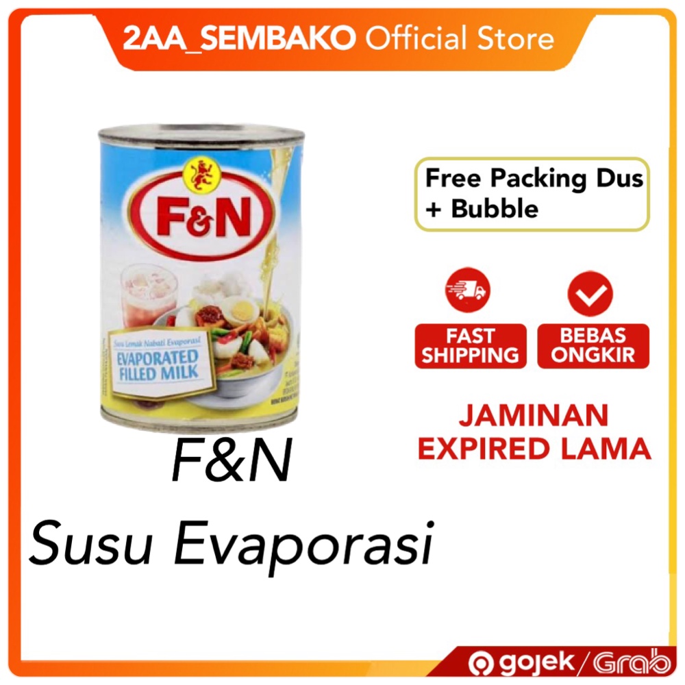 

Susu F&N Evaporasi 380Gr 1Pcs