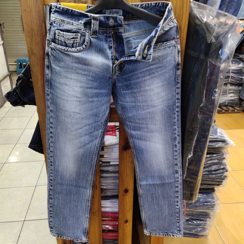 Celana Jeans panjang Pria lois original Slim Fit Celana Panjang Pria Lois