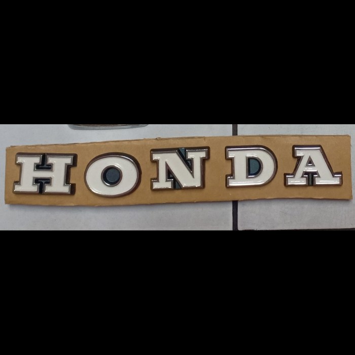 Emblem HONDA Belakang Civic Deluxe 1st gen 76 77 78 79