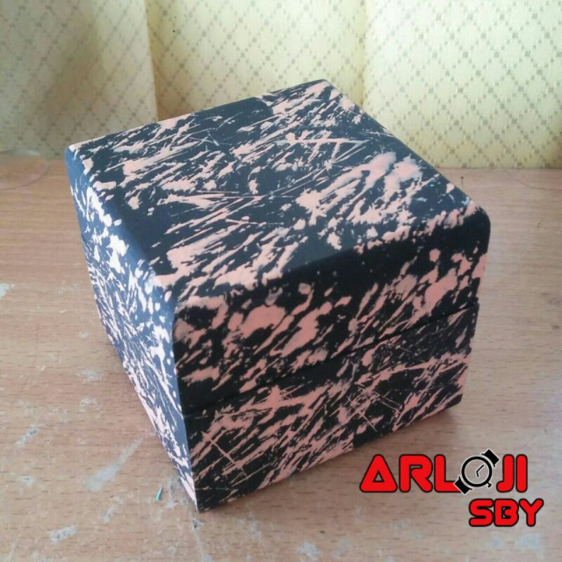 Box kotak jam tangan kayu polos box kayu hadiah /box aksecories