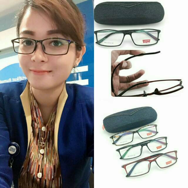 Frame LENTUR Levis Kacamata Wanita Pria Fashion Murah Frame LENTUR Levis Kacamata Wanita Pria Fashion Murah