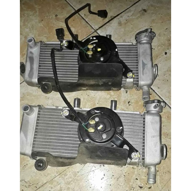 RADIATOR SET KOMPLIT KIPAS RADIATOR HONDA CB 150R LED ORIGINAL LEPASAN MOTOR