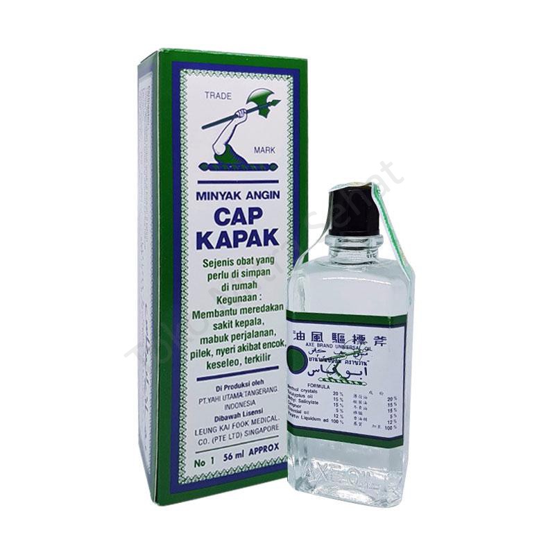 MINYAK ANGIN CAP KAPAK 56ML JUMBO / MINYAK CAP KAPAK / MINYAK KAPAK / MINYAK ANGIN KAPAK / MEREDAKAN