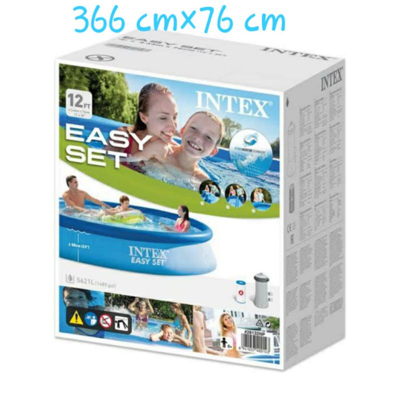 kolam easy set pool GRATIS filter kolam renang besar