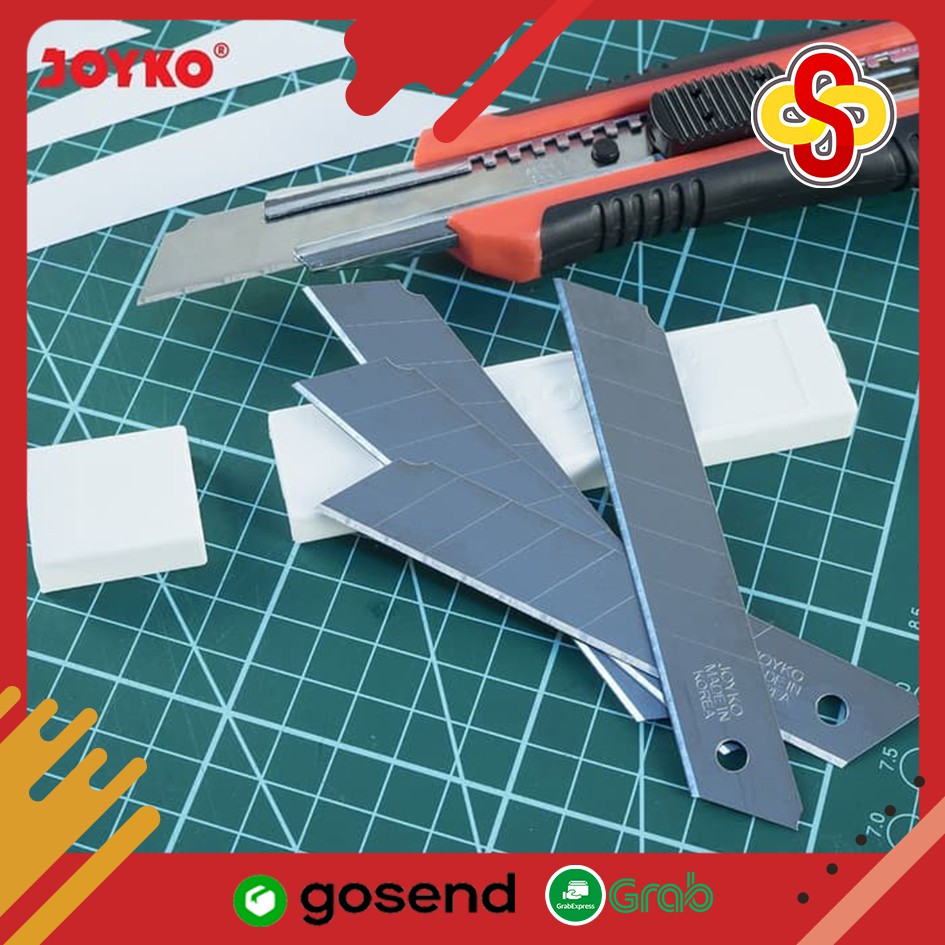 Isi Cutter Besar / Cutter Blade Refill Joyko L-150 1 Tube 5 Pcs