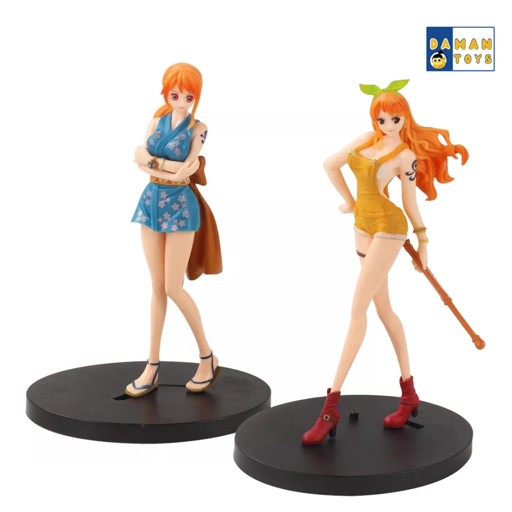 Action Figure One Piece Nami Realistic Shape Lovely Miniature Nami Sexy Bikini