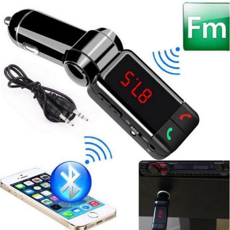 Bluetooth Audio FM modulator transmitter
