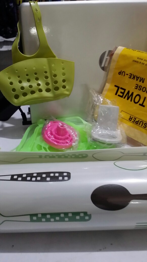 Gantungan Kran Tempat Sabun Sikat Spons Di Wastafel Dapur Multifungsi Cuci Piring