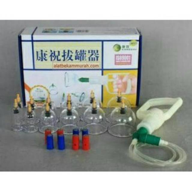 Alat Bekam Kangzhu Cupping Kit 12 Cup