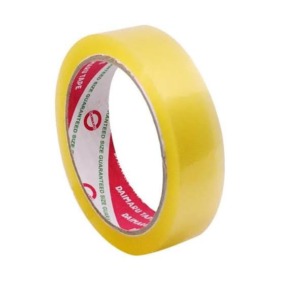 

Isolasi Daimaru 1 inch lakban kuat solatip opp tape bening 24mm