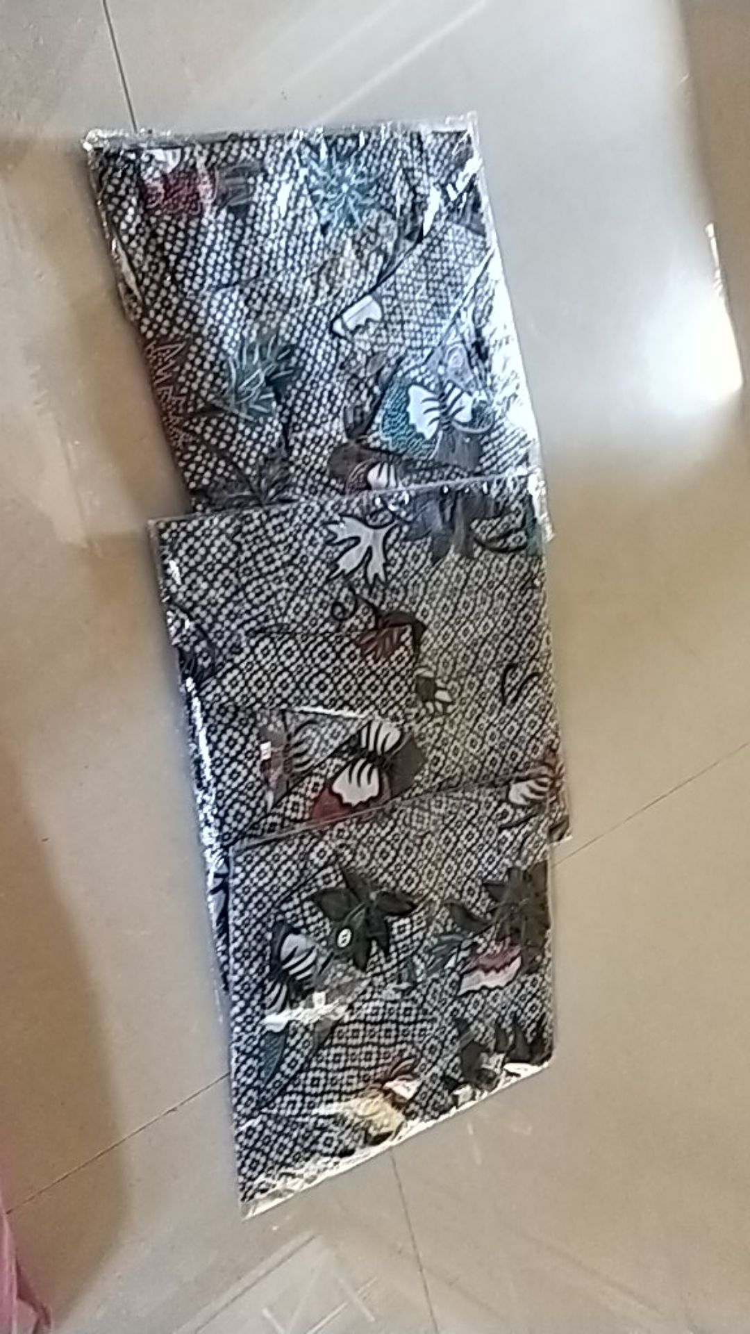 Batik Couple Keluarga Sania Ruffle Ori Ndoro Jowi Dnt Merpati Putih