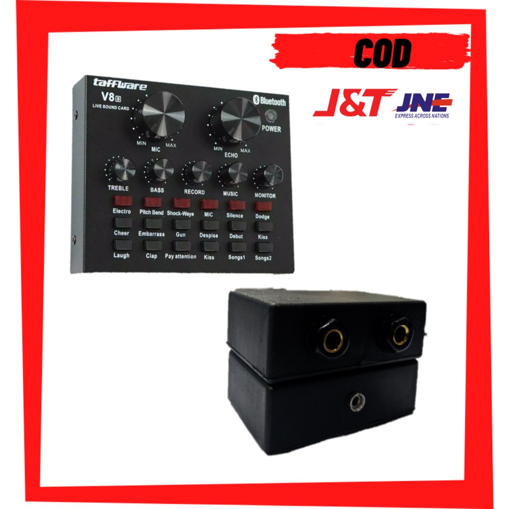 Soundcard V8 Dan Converter Lengkap