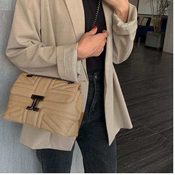 ➾ Tas Selempang Wanita Import CR7255 EL5289 JT61508 BQ2974 Tas Jakarta Sling Bag Rantai ♡