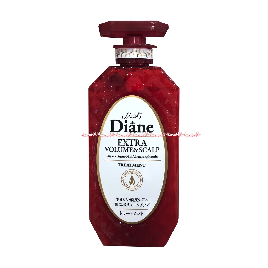 Diane Extra Volume &amp; Scalp Shampoo Untuk Menguatkan Akar Rambut 450mL