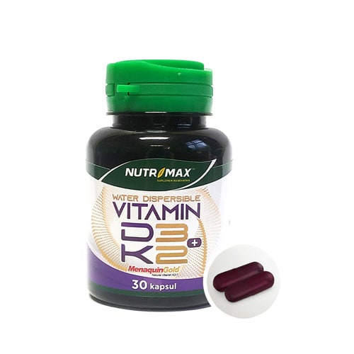 Nutrimax D3 + K2 Vitamin D 400 IU &amp; K2 40 mcg 30's