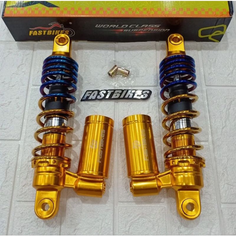 Shockbreaker shock fastbikes goldseries tabung bawah uk 340mm rx king supra verza tiger new revo dll