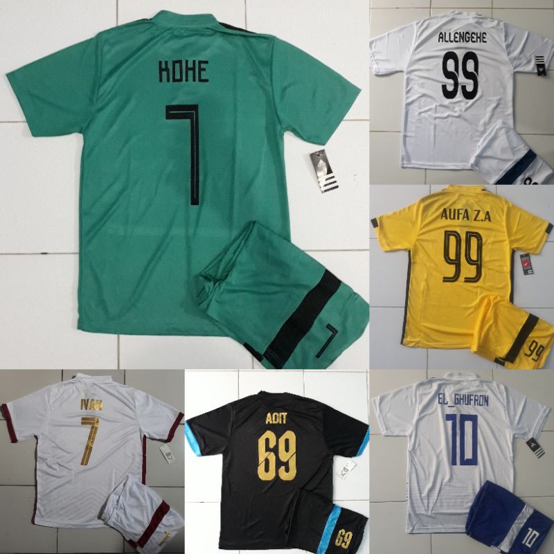 PAKET SABLON POLYFLEX NAMA+NOMOR PUNGGUNG+NOMOR CELANA