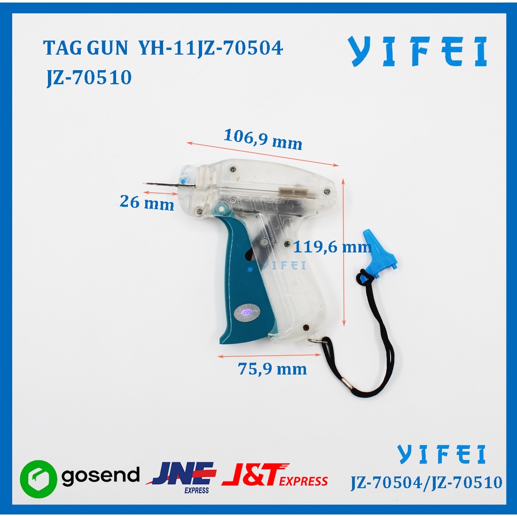 TAG GUN/ALAT TEMBAKAN LABEL YH-11(S) YIFEI-70504JZ-70510