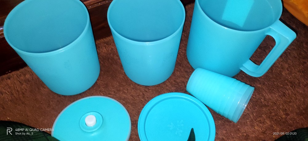 Cpm Yepo Savina Toples Teko Set Biru