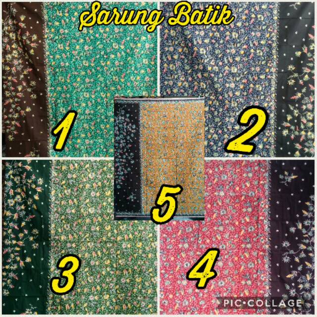 SARUNG BATIK UNGGUL JAYA dan BATIK