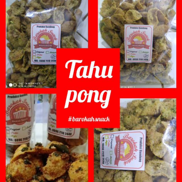 

Tahu pong-kerupuk tahu krekesss