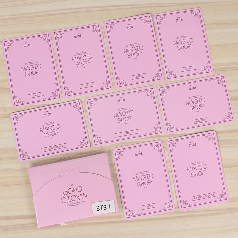 Kartu Lomo Kpop Bts Acak Untuk Hadiah