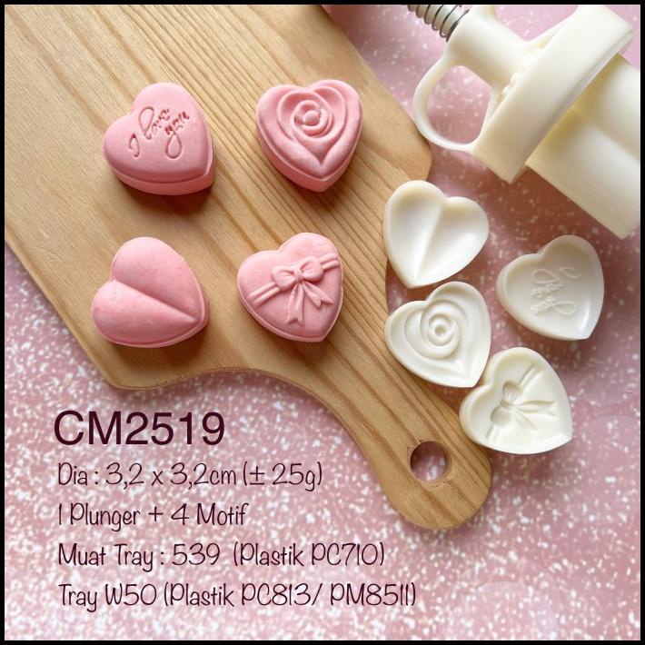 Cetakan Nastar 25G - 30G Mooncake Mini/ Cookies Cm2519