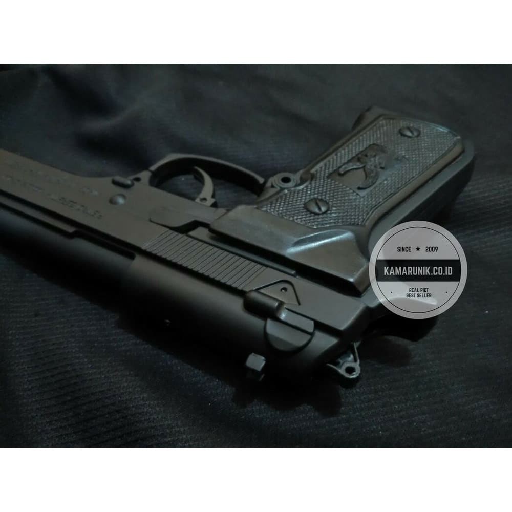 Terbaru KOREK API PISTOL BERETTA BT 2932-1 BLACK HITAM MANCIS LIGHTER