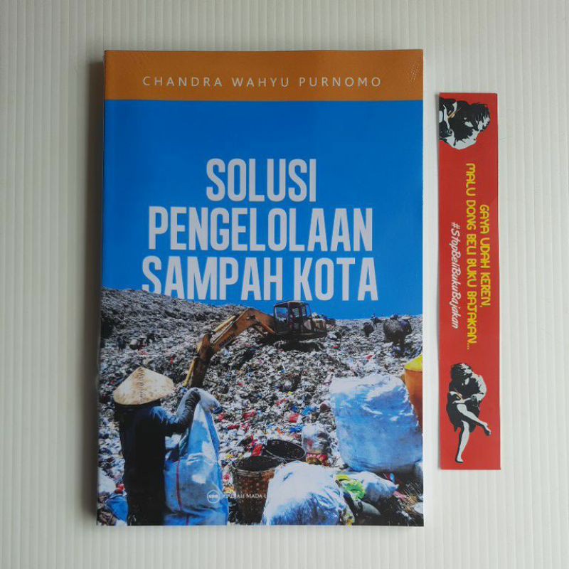  Buku Solusi Pengelolaan Sampah Kota Original Penerbit UGM 