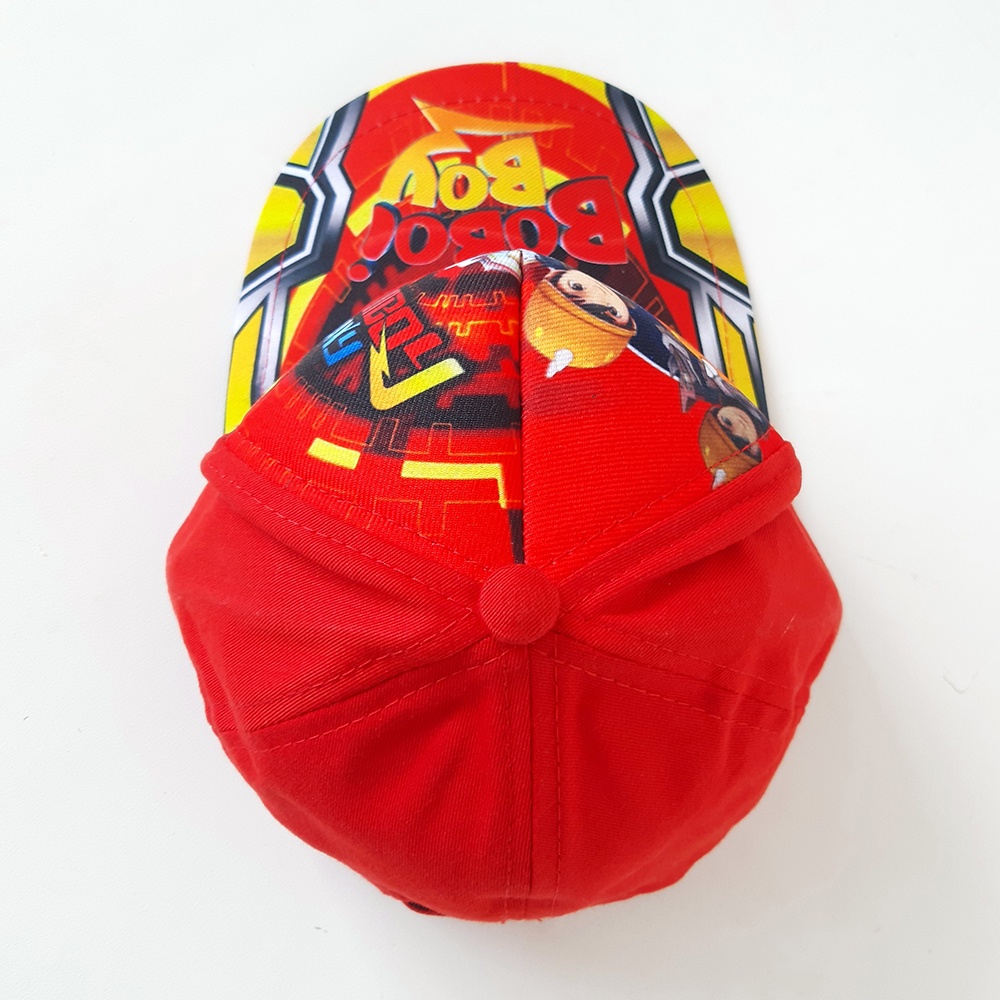 Topi Boboiboy Anak Halilintar - Topi Anak Laki Laki - Topi Boboboy - Topi Anak Cowok - Topi boboboy