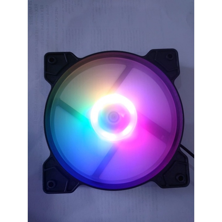 Fan Case 12CM Infinity Rainbow Dash V2 RGB LED Fan Casing 120mm