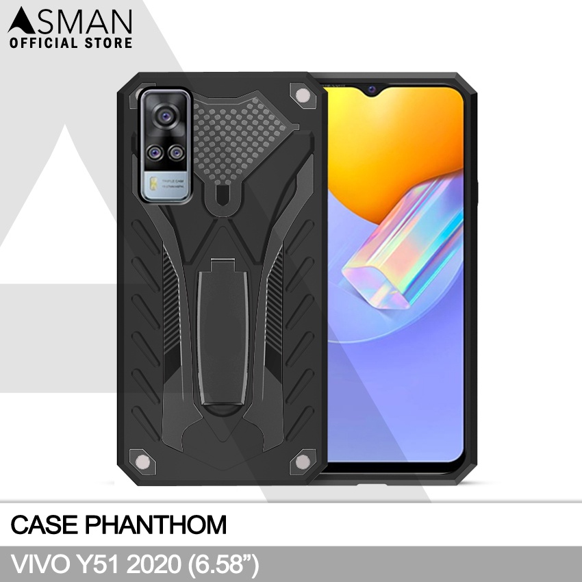 Hardcase Phantom VIVO Y51 (2020) | Transformer Kick Stand