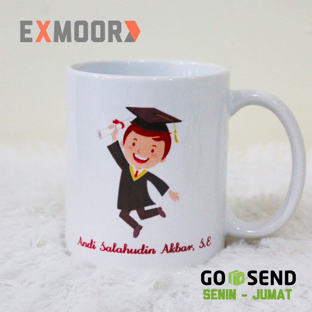 Mug Kado Wisuda Nama By Request