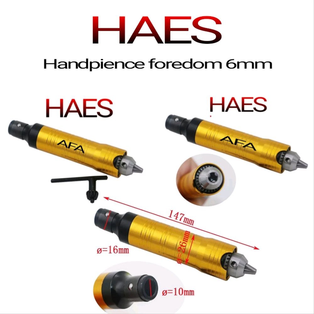 Handpiece Foredom 6mm kepala bor gantung foredom bor tuner Berku