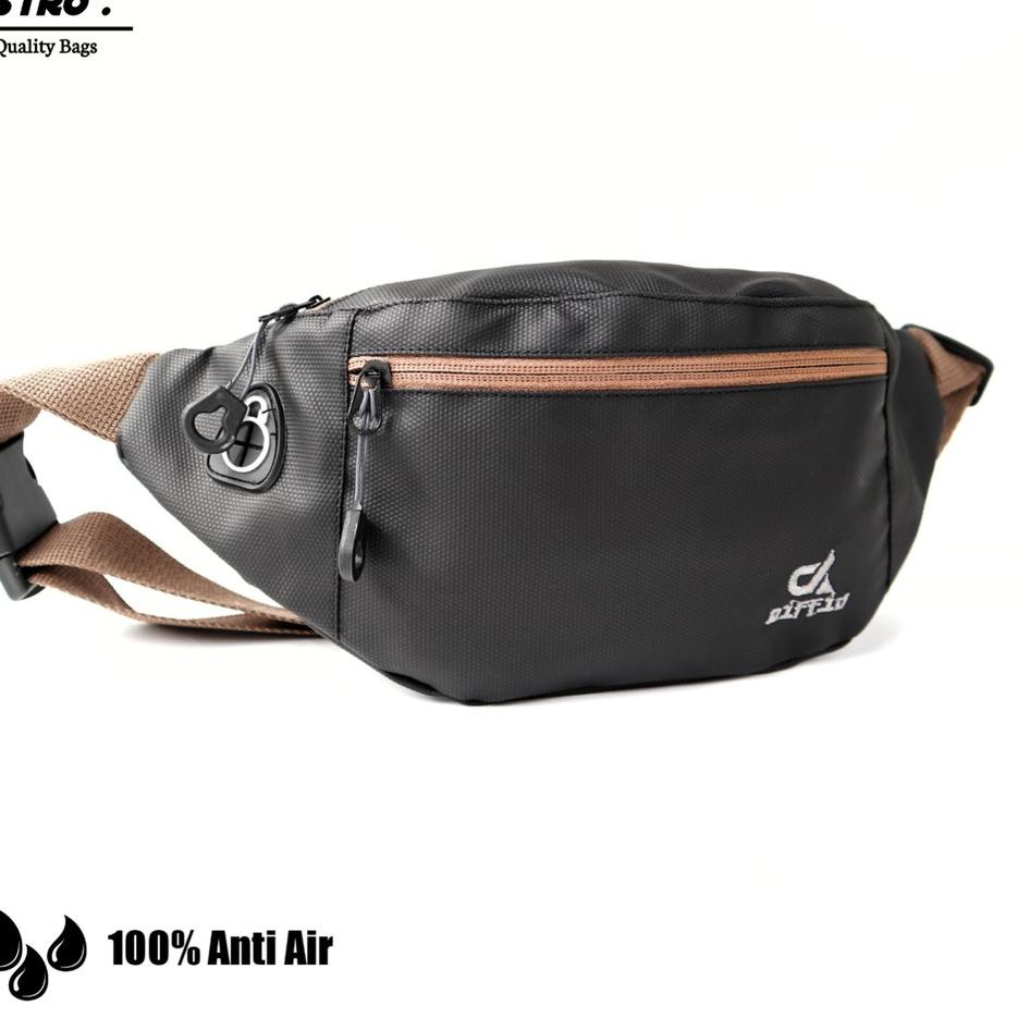 (PROMO FVM70) Tas Selempang Pria Anti Air Wistbag Waterproof Diff Id Original ✬