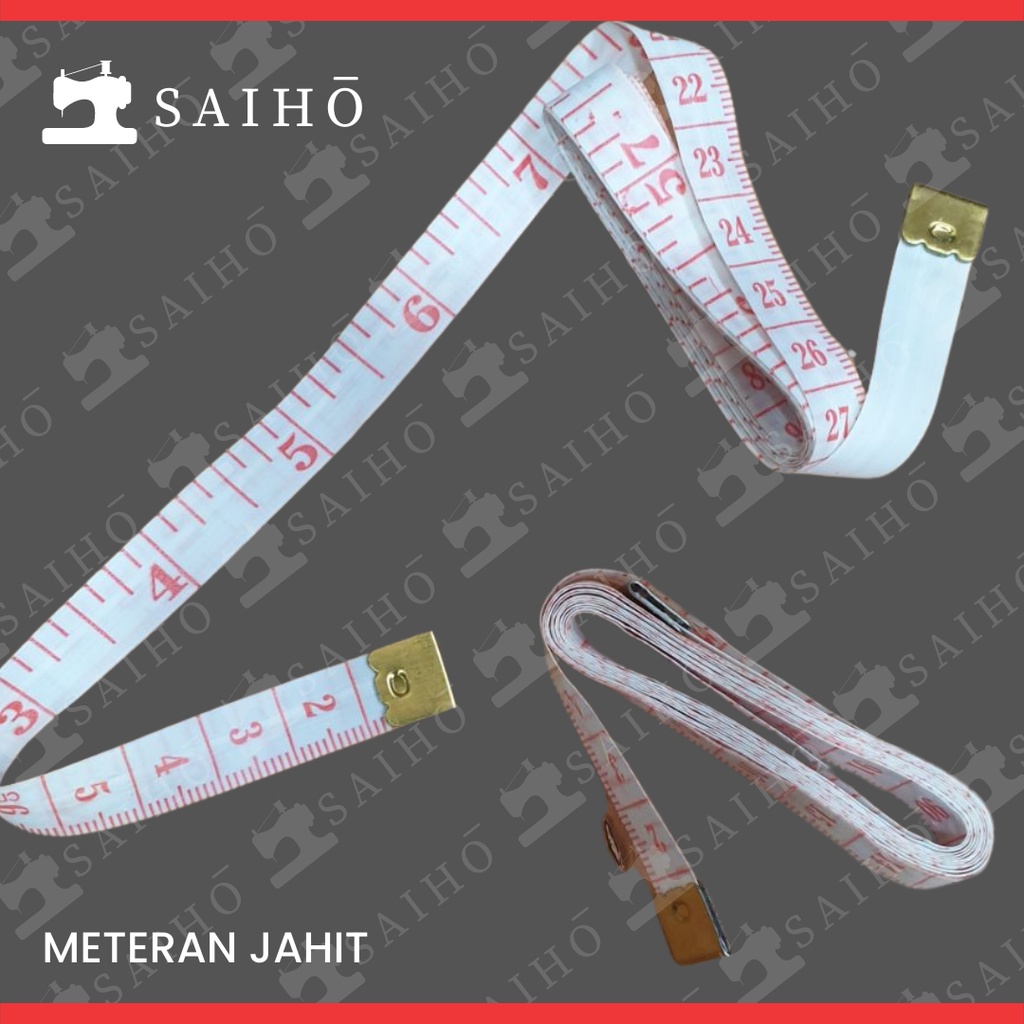 METERAN JAHIT / METERAN KAIN ALAT UKUR MULTIFUNGSI / METERAN BAJU 150 cm