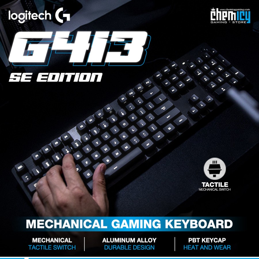 Logitech G413 SE Fullsize Mechanical Gaming Keyboard