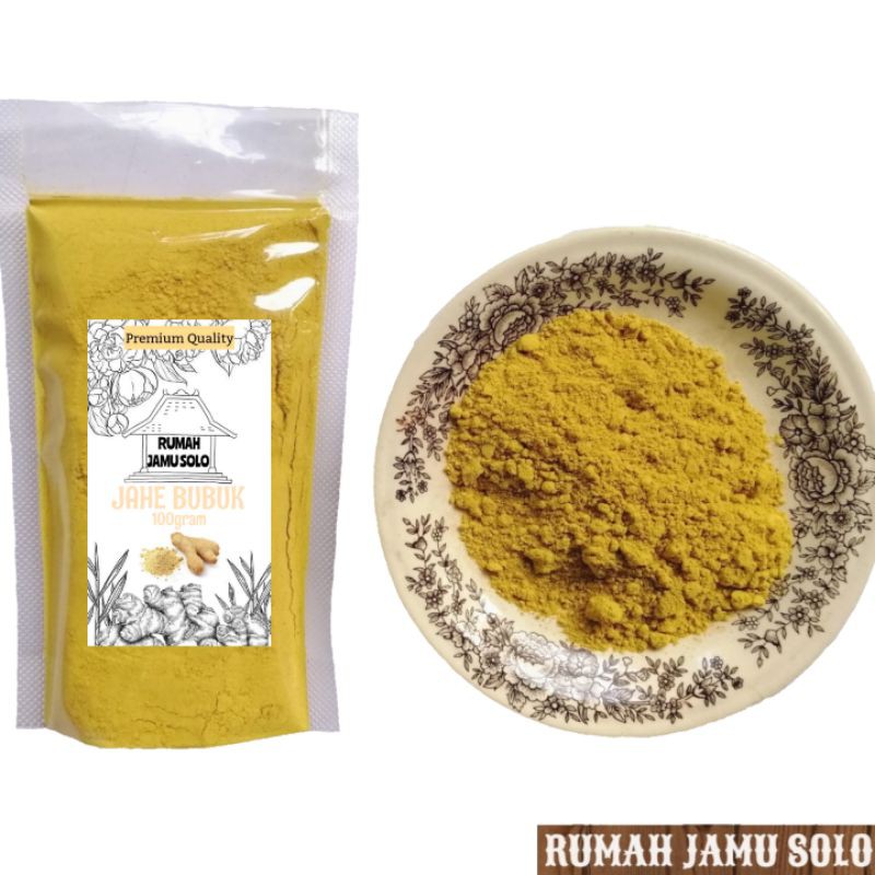 

Premium Quality 100 gram jahe bubuk