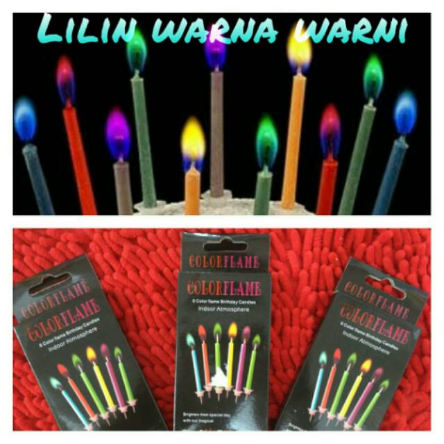 LILIN WARNA WARNI
