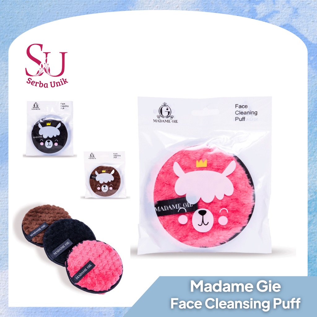 Madame Gie Face Cleansing Puff | Make Up Removal Pads