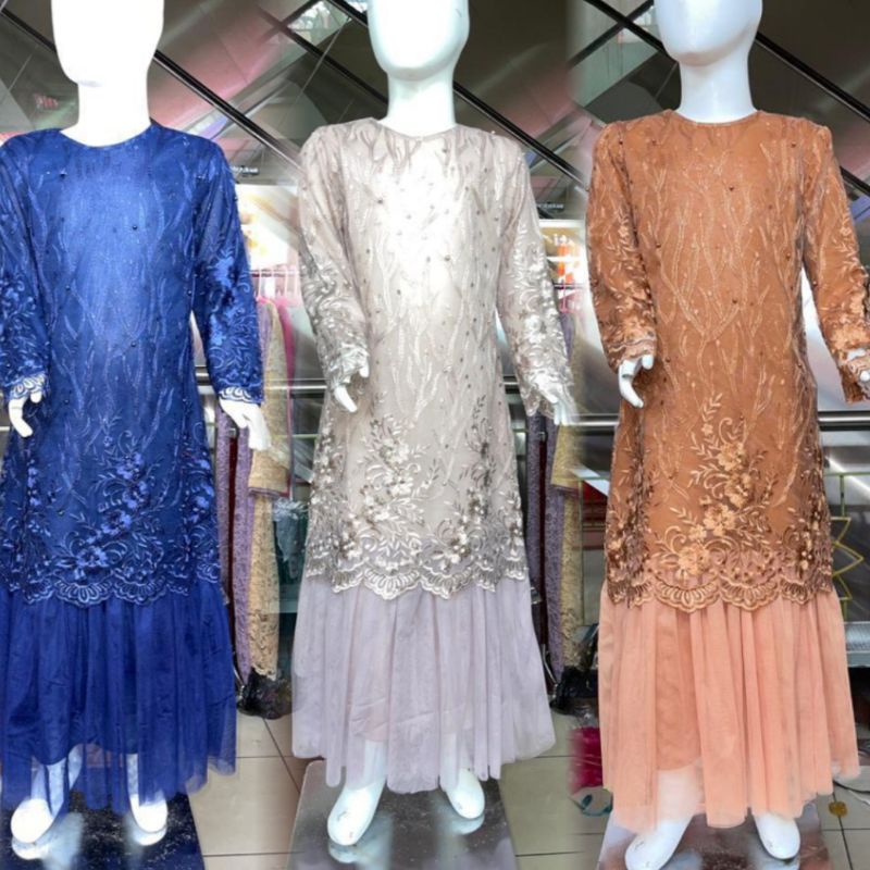 GAMIS TUTU ANAK KEBAYA TILLE GAMIS TULLE KEBAYA ANAK GAMIS ANAK