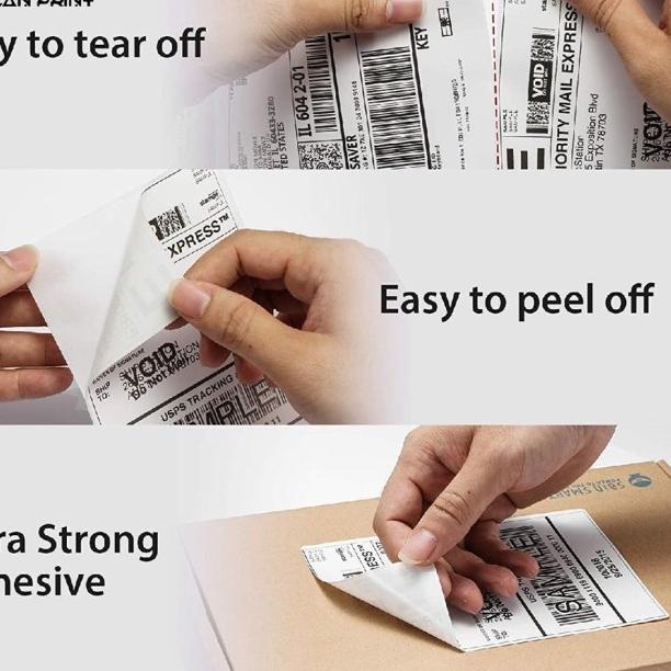 

◊ STIKER THERMAL PRINTER BARE KERTAS THERMAL 100X150 ISI 250 PCS - 250 PCS ☂